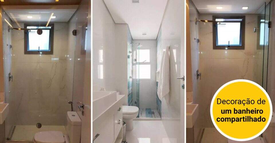 Banheiro compartilhado! Como decorar o cômodo que será usado por moradores e visitantes