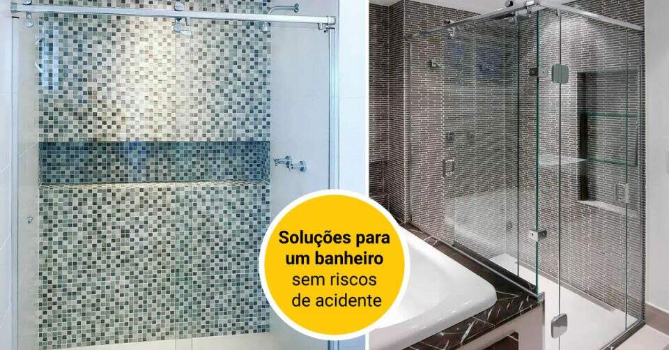 As melhores soluções para um banheiro sem riscos de acidente