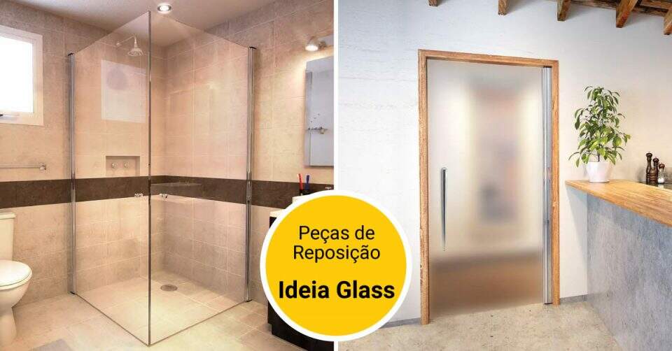 Você sabia que a Ideia Glass disponibiliza todas as peças de reposição?