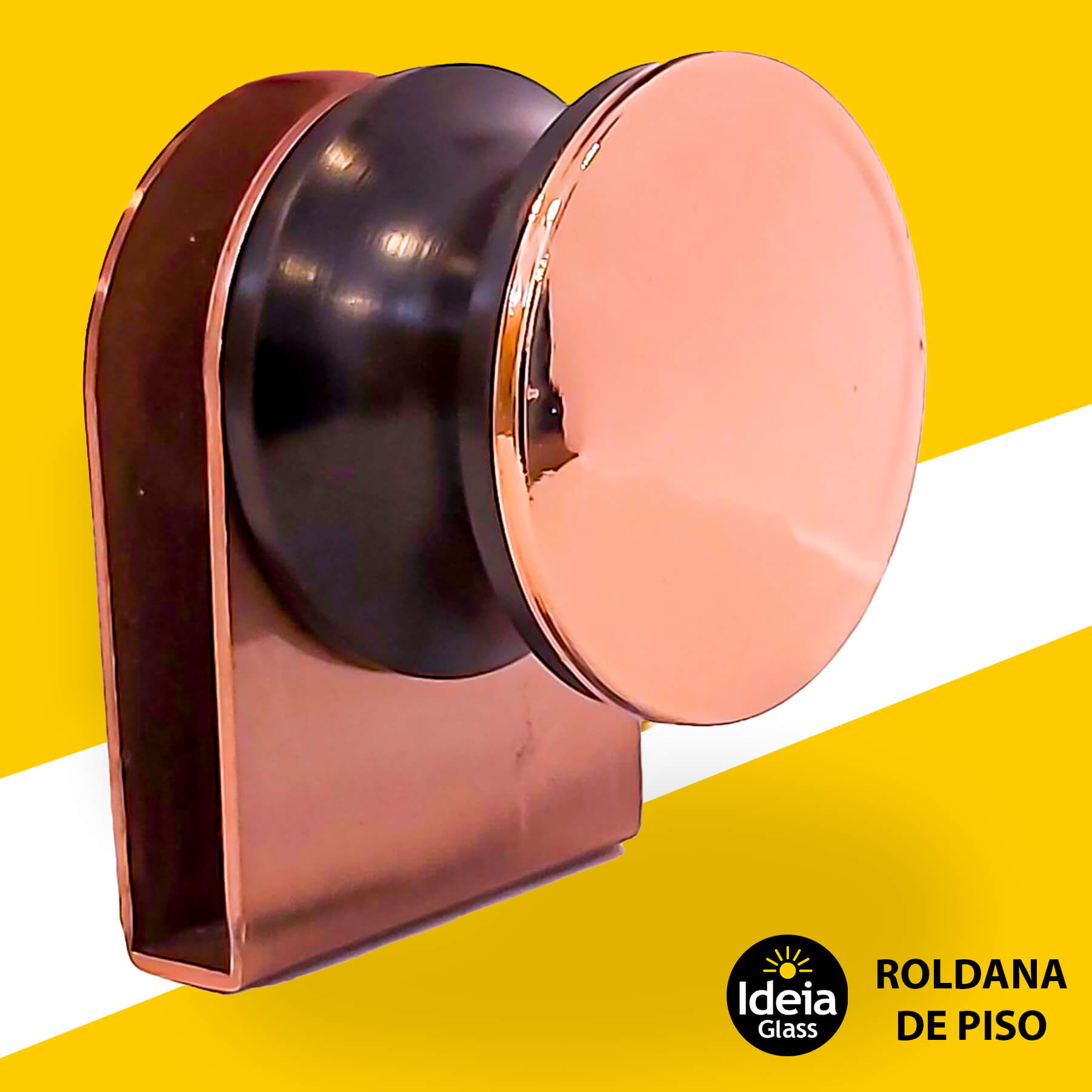 Roldana de Piso da Ideia Glass