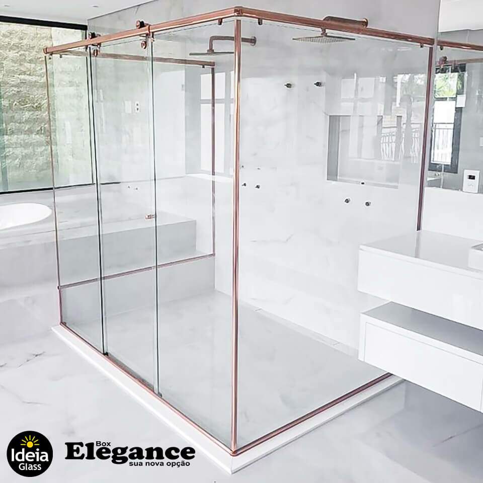 Box Elegance Tubo Oblongo da Ideia Glass