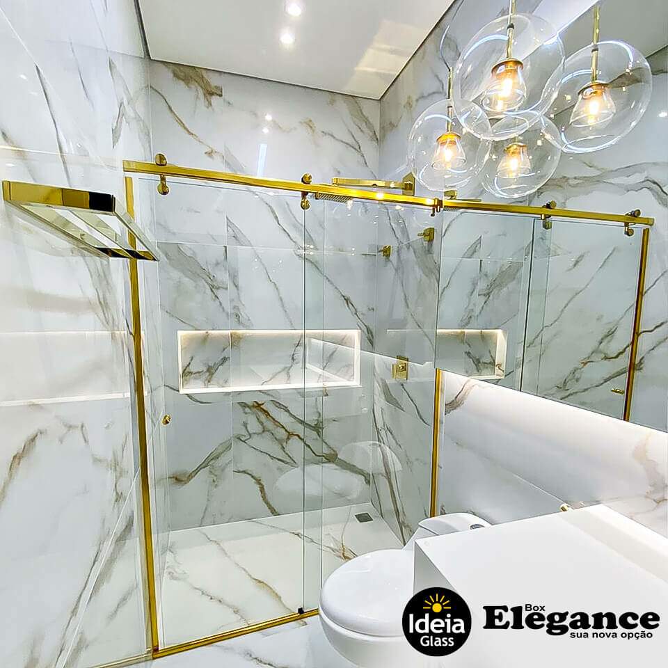 Box Elegance Tubo Oblongo da Ideia Glass