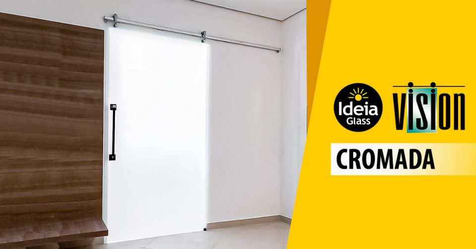 Porta Vision Cromada