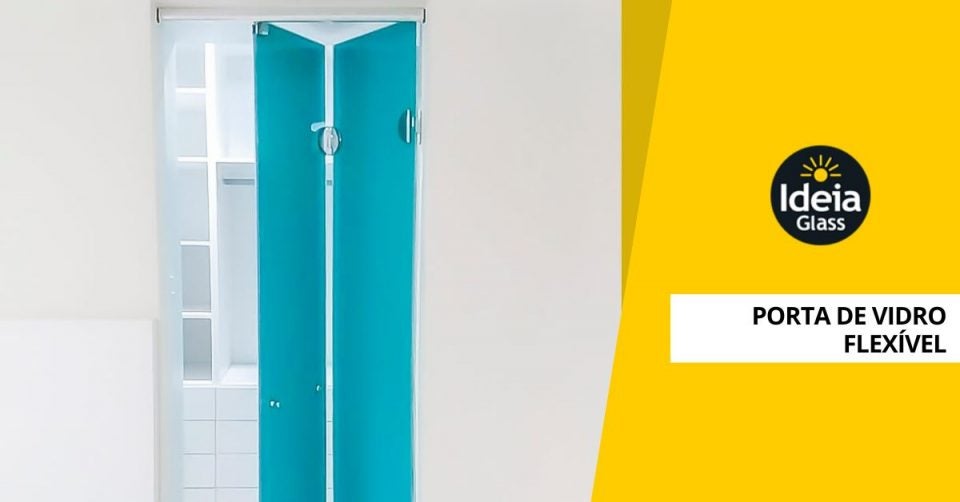 Porta de Vidro Flexível