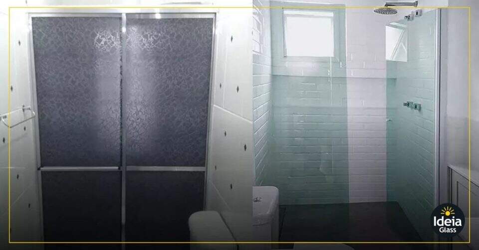 Qual o melhor: box de banheiro acrílico ou vidro?