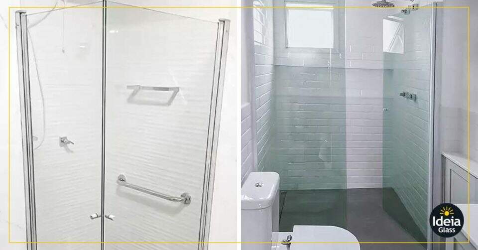 Vantagens Estilísticas do Box de Banheiro com Porta de Abrir: portas que convidam