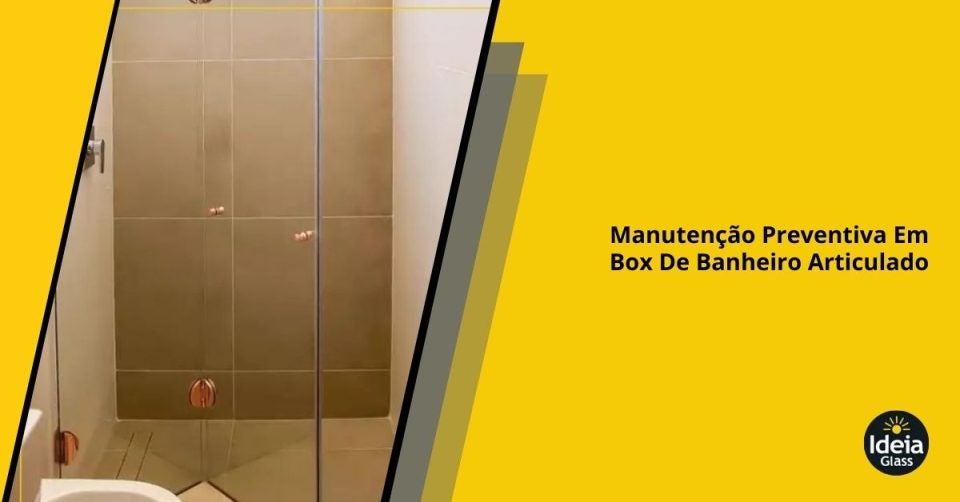 Manutenção preventiva em box de banheiro articulado-imgcapa