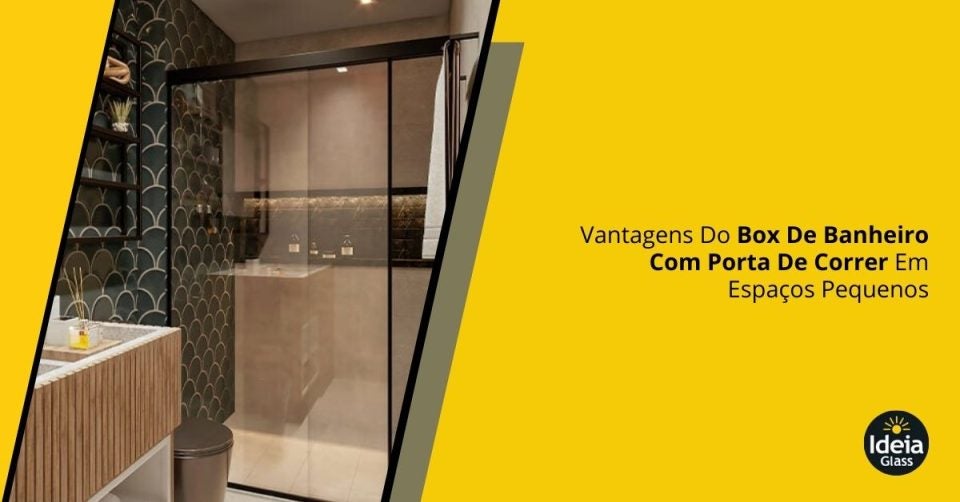 Vantagens do box de banheiro com porta de correr em espaços pequenos_imgcapa